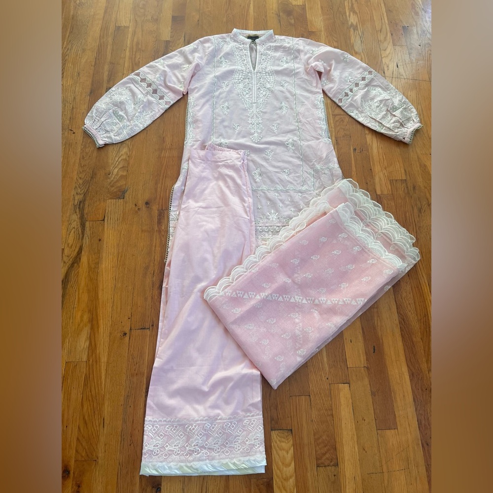 Kurta pant set , Pakistani Style suit, Pink suit set, Diwali outfit, IndianKurta